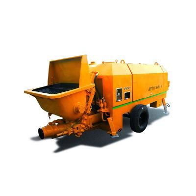 60m3/H Electric Hydraulic Mounted Trailer Mixer Concrete Pump