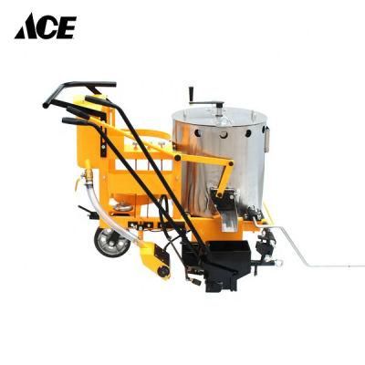 Manual Road Line Marking Machine with Wide Marking Shoe for Sale