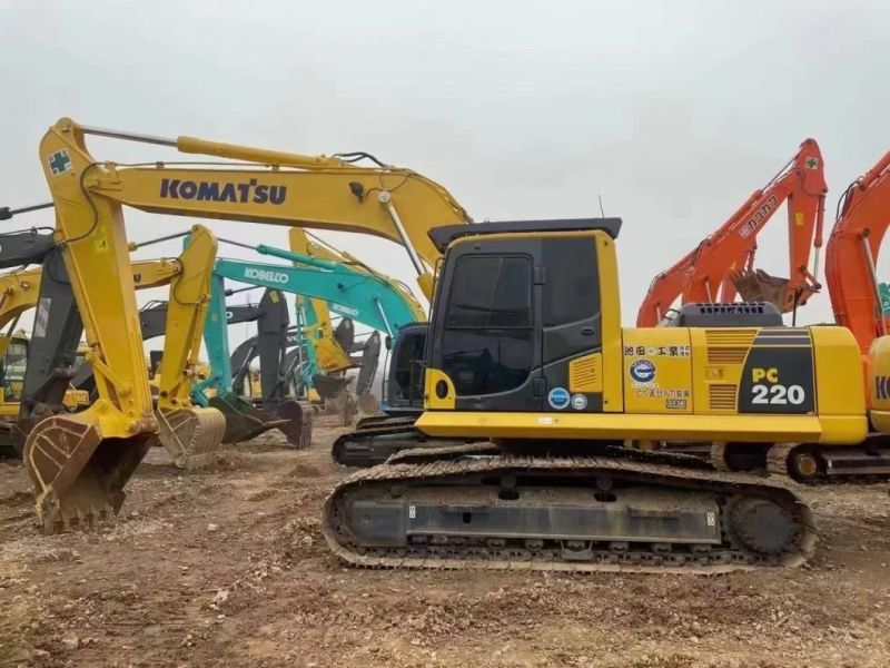 Used Komatsu PC200-8 PC220-7 PC220-8 PC200 PC300 PC350 PC130 PC160 20 Ton Mini Second Hand Crawler Excavator Japan Original Used Excavators Excavadora Usada