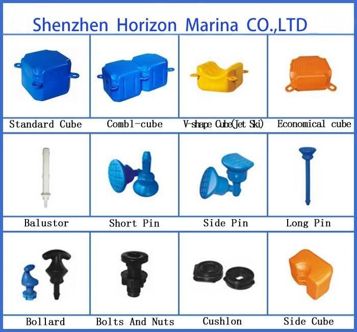 HDPE Plastic Mutifunctional Small Cube Plastic Pontoon