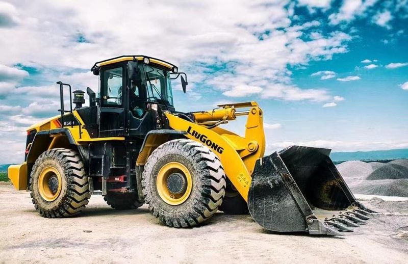 Earth Moving Loader New 5 Ton Liugong 856h 3cbm Wheel Loader