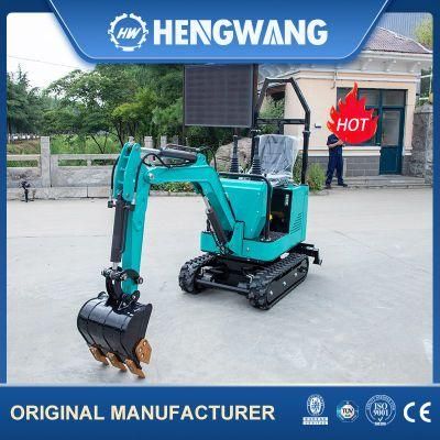 1 Ton Excavators with Chassis Crawler Type Excavator