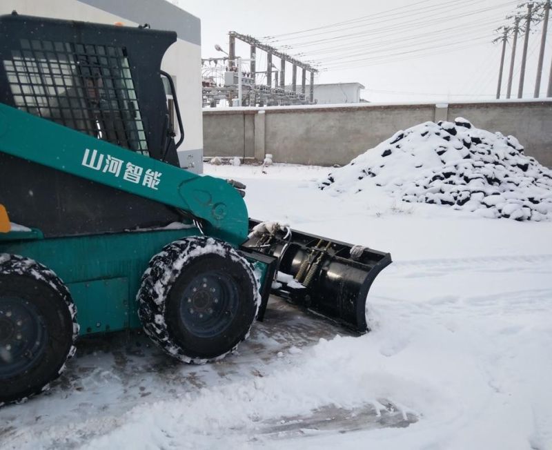 Compact Skidsteer Loader Snow Plow Blades