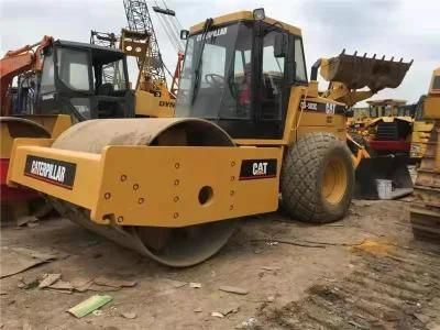 Good Work Condition Performance Wheeled Single Drum CB14 Sem520 CS683c CS583c Caterpillar Used Wheel Road Roller