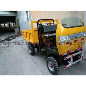 Tunnel Road Construction Pull Concrete Loading Truck / Construction Engineering Pull Brick Small Four-Wheel Transport Truck