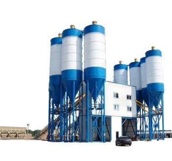 Hzs60 Stationary Full-Automatic Wet Mix Belt Conveyor Concrete Mixer Plant Factory Sale