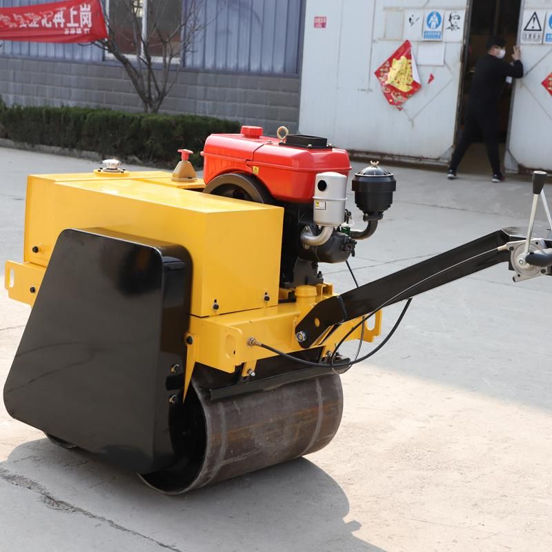 Double Drum Vibratory Roller Vibrator Soil Compactor Roller