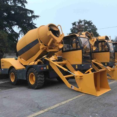 Cheap Price Hy420 4.2m3 Self Loading Concrete Mixer in Argentina