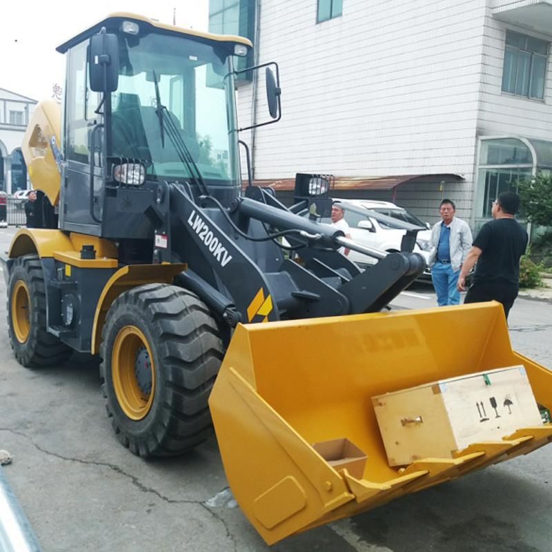 Lonking LG833n 3000kg 3 Ton Wheel Loader with 1.7m3 2m3 2.5m3 Bucket