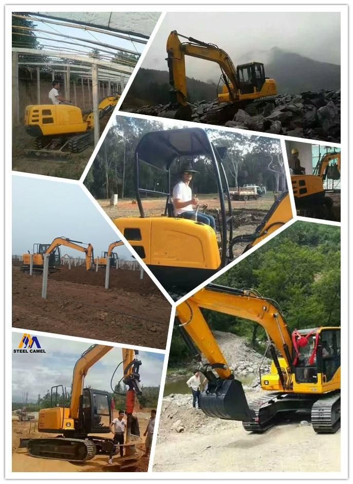 Steel Crawler Track Chain Undercarriage Mini Excavator of 2.2ton