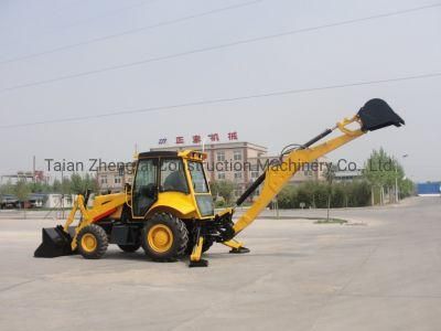 Backhoe Loader with Breaker with Hammer