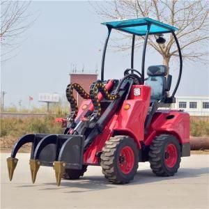 4 Wheel Drive Hydraulic Mini Wheel Laoder Dy620
