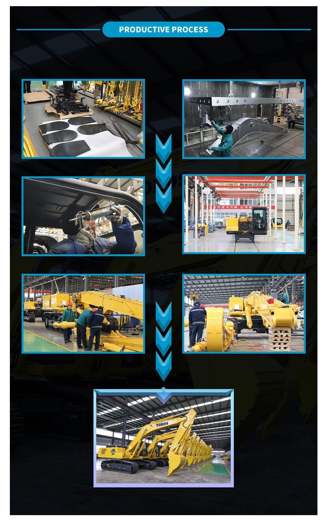 Hot Sale Track Crawler Bagger Cheaper Price Hydraulic Digger Chinese Excavator for Sale