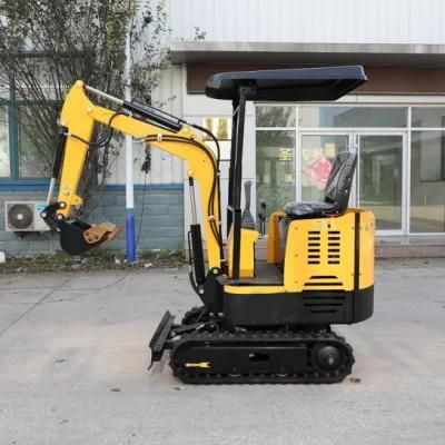 New Mini Small Excavator with Hydraulic Hammer and Log Grappler