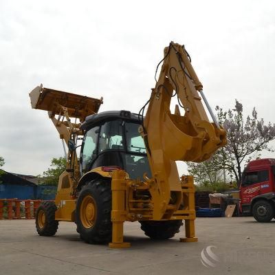China Cheap Mini Backhoe Loader Tractor Excavator for Landscaping