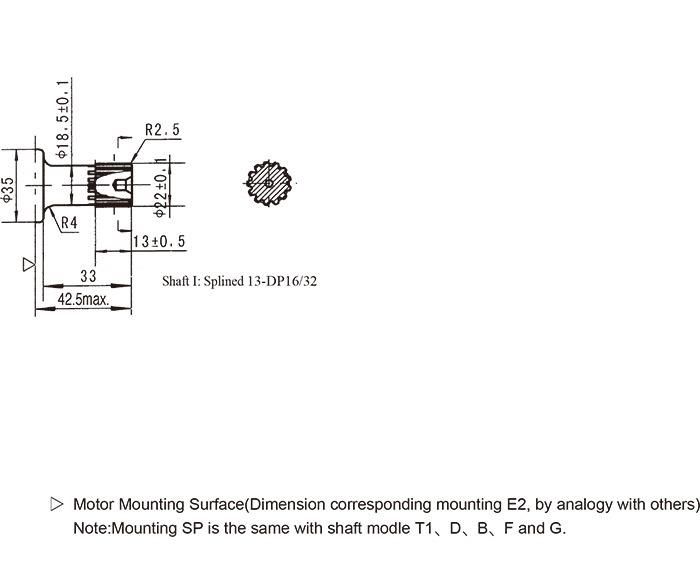 Bmss Bearingless High Pressure Hydraulic Motor