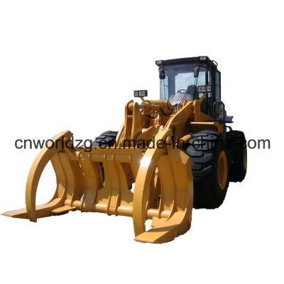 5 Ton Wheel Loader with Wood Log Grapple