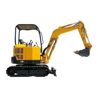 Forwin Fw35u ((canopy) Household Trencher Agricultural Small Digging Machine 3300kg/3ton Canopy Mini Excavators with Digger of 0.09m3