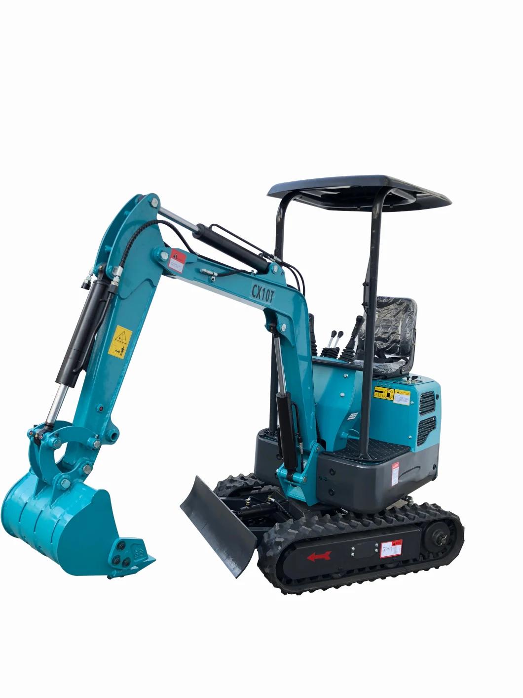 High Quality Engineering Machinery 1 Ton Mini Excavator Wholesaler