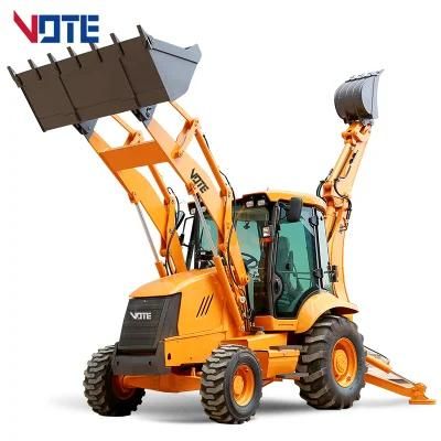 Chinese High Quality Mini Backhoe Excavator Loader Small Backhoe Loader Price Mini Backhoe 4X4 for Sale