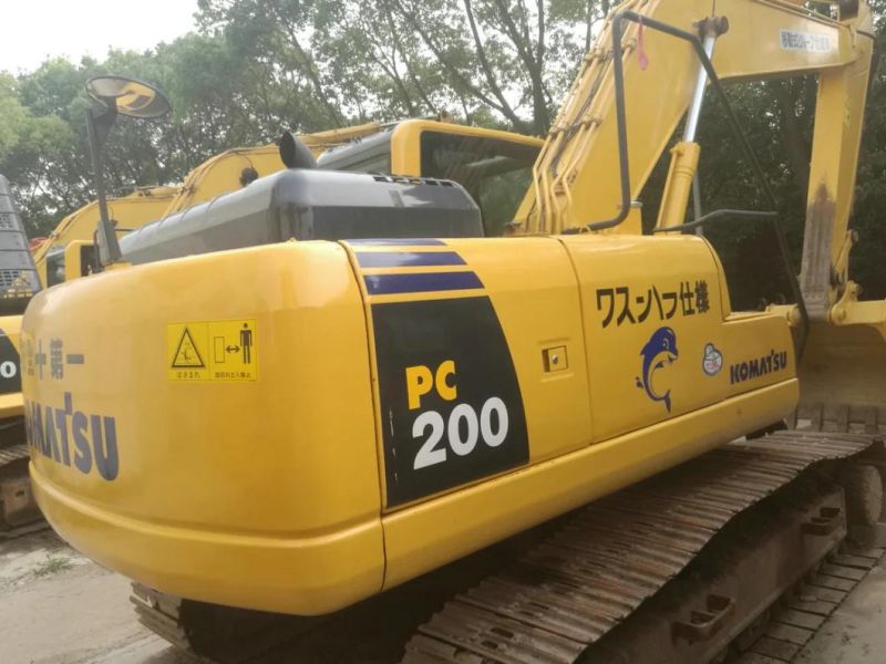 2015 Year Used Komatsu PC200-8 Crawler Excavator, 1m3 Bucket Komatsu PC200-8 PC200 Excavator