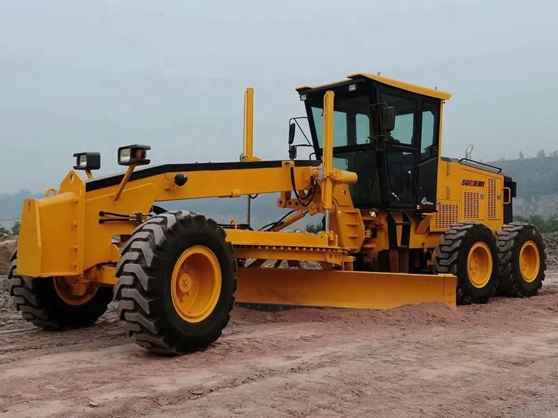 Road Construction Machinery Motor Grader 140HP Sg14 with Front Dozer
