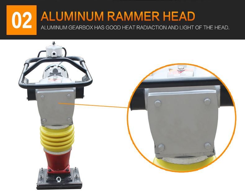 Electric Tamping Rammer Hcd110 Earth Rammer Vibratory Rammer