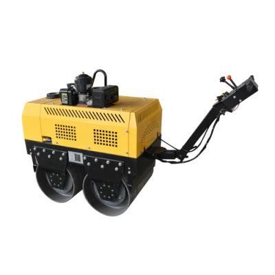 Cheap Price Walk Behind Double Drum Roller Vibrating Roller