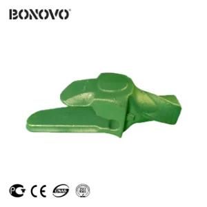 Bonovo Super V Series V43 Bucket Teeth Tooth Tip Nail Adapter Adaptor V43ad 5856-V43z 8801-V43 for Excavator Digger Trackhoe Backhoe