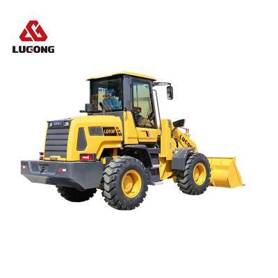 New Model Lugong Compact Wheel Loader 2.0ton 1.0cbm Used in Farm/Garden/Agriculture/Landscaping LG938