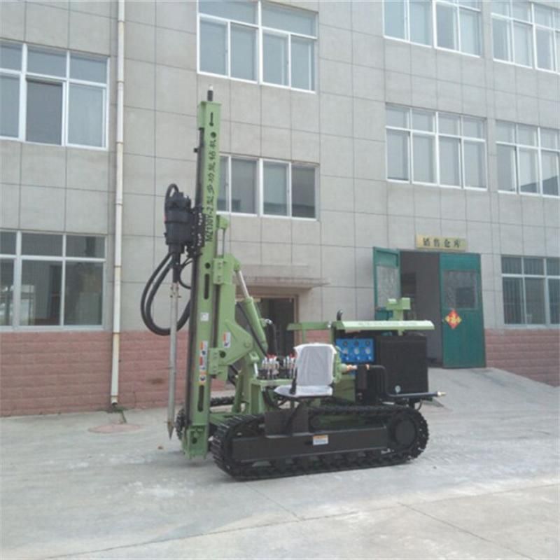 Small Ground Screw Pile Auger Drilling Rig Machine