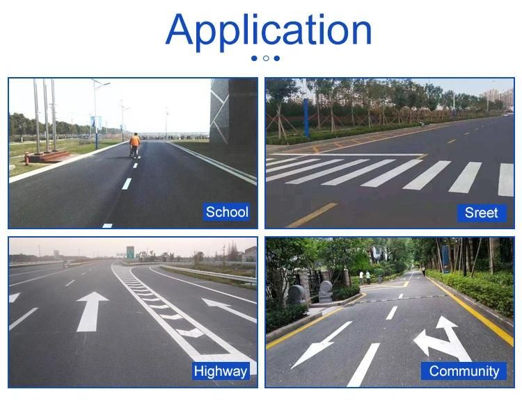 Self-Propelled Road Marking Machine Road Curb Marker Road Marking Machine