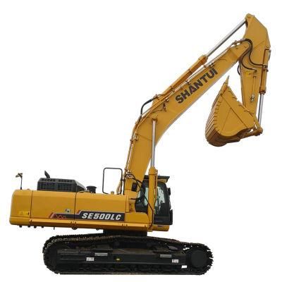 China Shantui Excavator Se500LC Large-Sized Operating Weight 47t