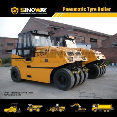 China 16ton Pneumatic Rubber Tire with Cummins Engine for Sale
