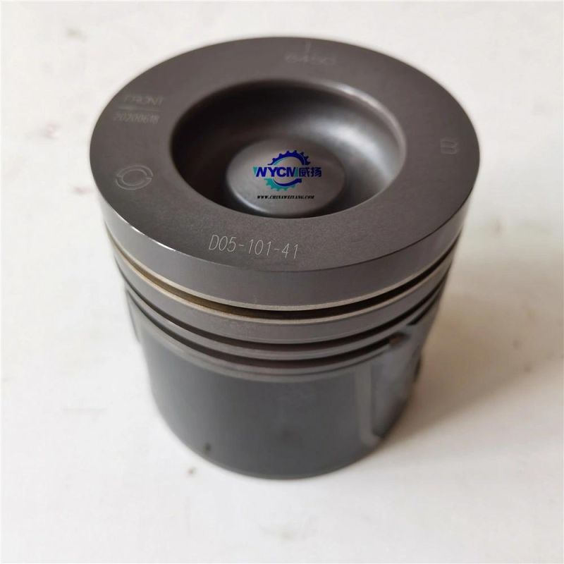 High Quality D05-101-41 Piston for Sdec Shang Chai Engine