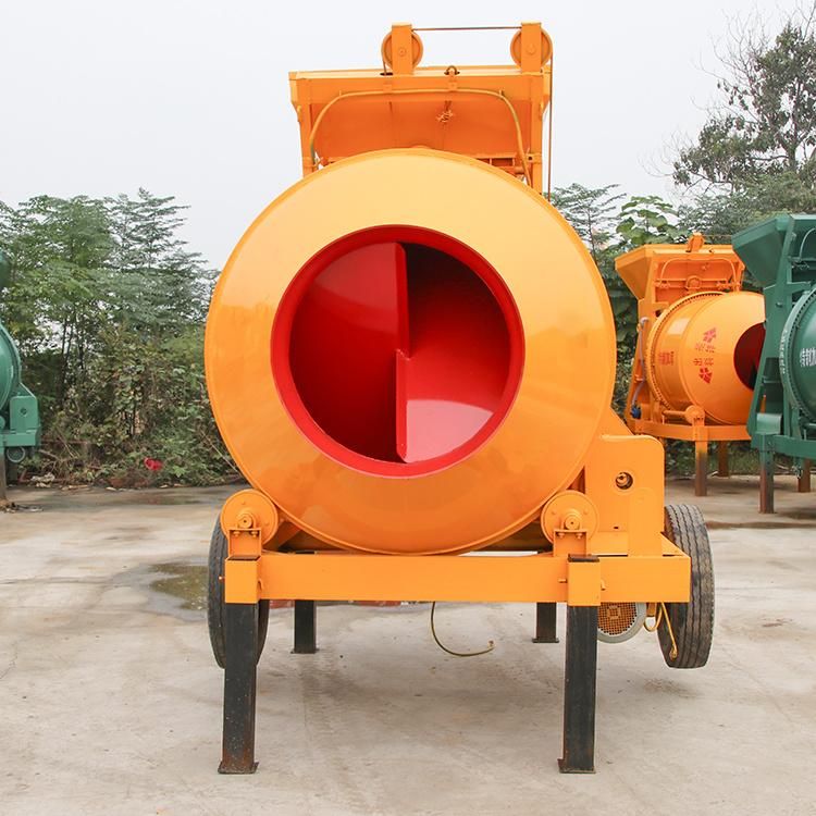 Electric Trailer Small Concrete Mixer Machines Factory Price