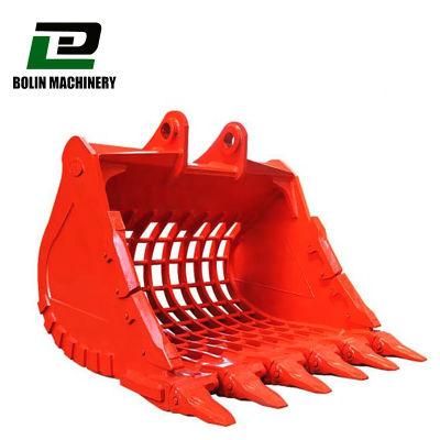 Hitachi Excavator Skeleton Bucket Screen Bucket Heavy Duty Rock Bucket