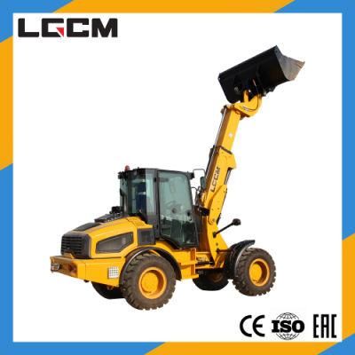 Lgcm 2.6t Smaller Turning Radius Mini Longer Arm Wheel Loader with CE Certificate