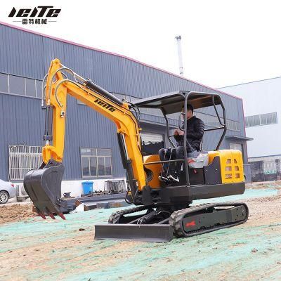 Household Excavator Mini Excavator 3.5 Ton Mini Hydraulic Crawler Excavator with Euro 5 Emission