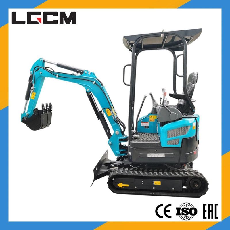 Lgcm Hot Sale LG17e Small Excavator Laigong Brand Hydraulic Crawler in China