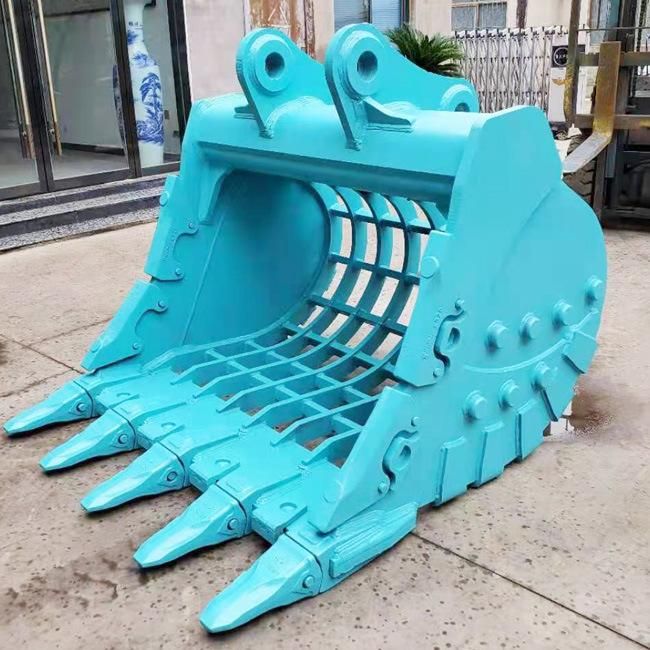 Trapezoid Excavator Concrete Screening Bucket for Sale