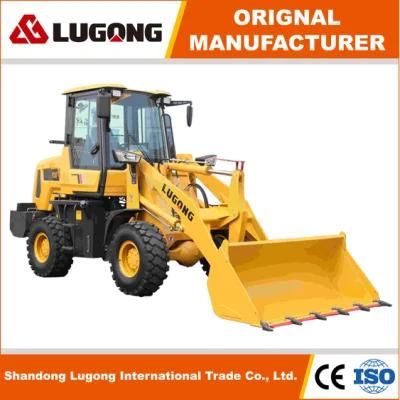 Lugong Brand Front End Wheel Loader Payloader with Bucket Mini Model LG930 for Livestock