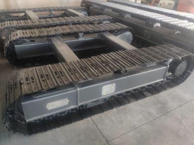Steel Track Undercarriage for Mobile Crusher 10ton
