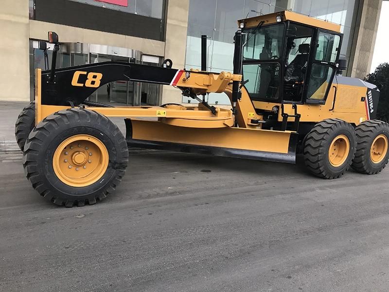 China Acntruck Stg190c Grader Motor with Front Blade and Rear Ripper
