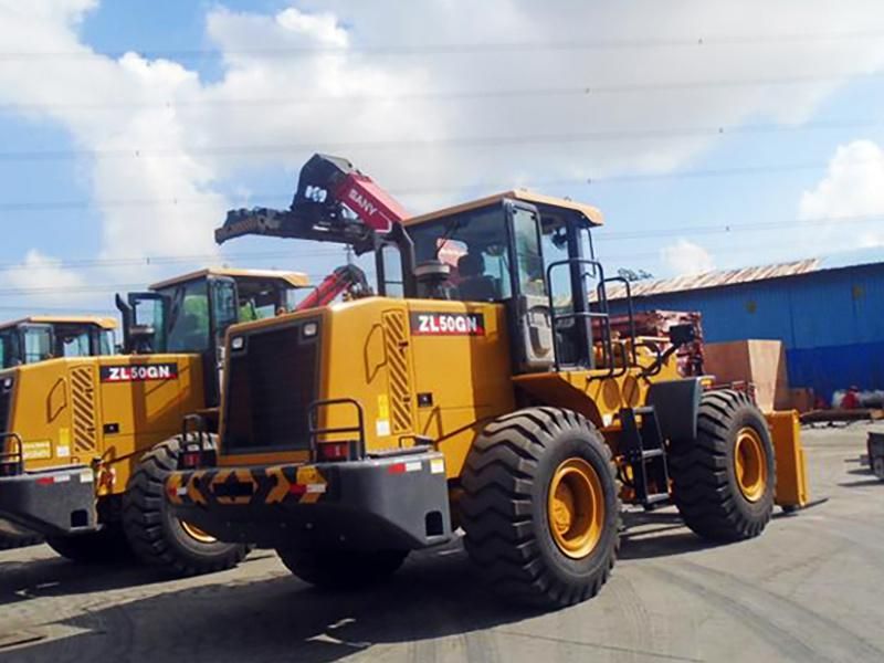 China Top Brand Zl50gn 5 Ton Small Wheel Loader with 4.5 M3 Bucket