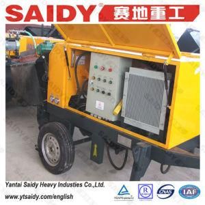 Diesel Saidy Mini Small Trailer Concrete Pump for Sale