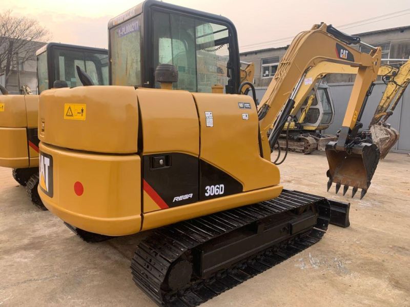 Excellent Condition Used Caterpillar 6t Crawler Mini Excavator 306D