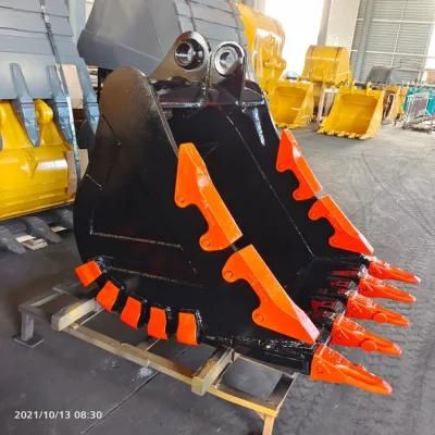 Mining Machinery Parts Excavator Hyundai R220 HD Rock Bucket