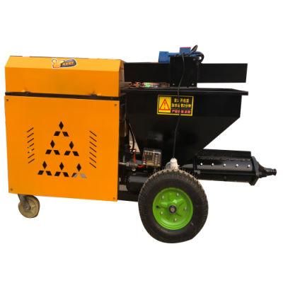 High Efficiency Automatic Plastering Wall Mortar Spraying Cement Concrete Mortar Putty Spraying Machine