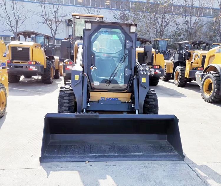 China Hot Sale 1ton Small Skid Steer Loader Xc760K with Good Performance